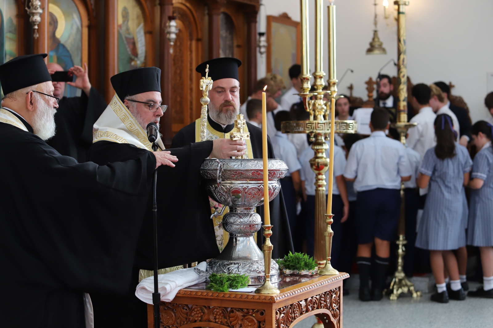 Αγιασμός για το νέο σχολικό έτος στο Κολλέγιο του Αγίου Σπυρίδωνος Σύδνεϋ